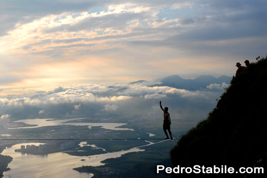 Highline da Pedra da Gávea ©PedroStabile.com